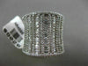 ESTATE EXTRA LARGE 2.13CT DIAMOND 14KT WHITE GOLD HANDCRAFTED ANNIVERSARY RING