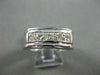 ESTATE 1.26CT DIAMOND 5 STONE PLATINUM CHANNEL MENS ANNIVERSARY RING F/VS #18705
