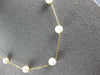 ESTATE AAA SOUTH SEA PEARL 14KT YELLOW GOLD 3D BY THE YARD NECKLACE #23899