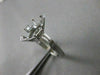 ESTATE BAGUETTE DIAMOND 14K W GOLD RING MARQUISE SEMI MOUNT SETTING EF VVS 21090