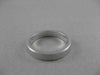 ESTATE 14KT WHITE GOLD PLAIN CLASSIC WEDDING ANNIVERSARY BAND RING 3mm #23231