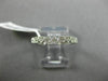 ESTATE .19CT DIAMOND 14K WHITE GOLD FILIGREE SQUARE HEART SHAPE ANNIVERSARY RING
