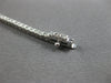ESTATE 1.62CT DIAMOND 14K WHITE GOLD 3D CLASSIC ROUND 2MM TENNIS BRACELET #27866