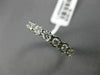 ESTATE .92CT DIAMOND 14KT WHITE GOLD HANDCRAFTED HEART ETERNITY ANNIVERSARY RING