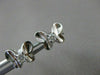 ANTIQUE .14CT DIAMOND BUTTERFLY 14KT WHITE GOLD EARRINGS SIMPLY AMAZING!! #21312