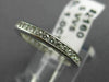 ESTATE 1.0CT ROUND DIAMOND PLATINUM 3D ETERNITY WEDDING ANNIVERSARY RING #20256