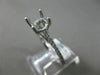 .12CT DIAMOND 18KT WHITE GOLD CLASSIC 4 PRONG LUCIDA SEMI MOUNT ENGAGEMENT RING