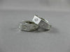 ESTATE .36CT DIAMOND HEXAGON ETOILE 14KT WHITE GOLD HUGGIE EARRINGS CHIC! #15847
