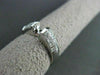 ESTATE 1.18CT DIAMOND 14KT W  PRINCESS INVISIBLE SEMI MOUNT ENGAGEMENT RING #430