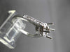ESTATE .35CT DIAMOND 14K WHITE GOLD 3D FILIGREE SEMI MOUNT ENGAGEMENT RING #1568