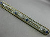 ANTIQUE LARGE .22CT OLD MINE DIAMOND & SAPPHIRE 14KT 2 TONE GOLD FILIGREE BROOCH