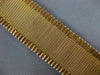 ANTIQUE WIDE & LONG 18KT ROSE GOLD CLASSIC WOVEN MESH HANDCRAFTED BRACELET #1556
