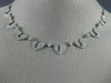 ESTATE 1.97CT DIAMOND 18KT WHITE GOLD 3D MULTI HEART BY THE YARD LOVE NECKLACE
