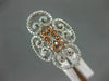 ESTATE LARGE .60CT DIAMOND 14KT WHITE & ROSE GOLD MULTI HEART FILIGREE LOVE RING