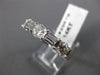 ESTATE 1.95CT ROUND & BAGUETTE DIAMOND 14K WHITE GOLD 3D ANNIVERSARY RING #20670