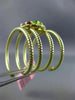 LARGE 2.40CT DIAMOND & AAA MULTI GEM 14KT YELLOW GOLD FLEXIBLE FLOWER SNAKE RING