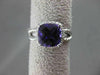 ESTATE 2.0CTW DIAMOND & AAA EXTRA FACET AMETHYST 14KT WHITE 3D ENGAGEMENT RING