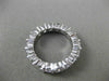 ESTATE 4.50CT DIAMOND 14K WHITE GOLD ETERNITY WEDDING ANNIVERSARY RING #21955
