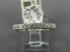 ESTATE .50CT DIAMOND 14KT WHITE GOLD 3D DOUBLE SIDED ETERNITY ANNIVERSARY RING