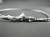 ESTATE NARROW 1.70CT DIAMOND 14KT WHITE GOLD HANDCRAFTED TENNIS BRACELET
