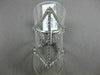 ESTATE MASSIVE .71CT DIAMOND 18KT WHITE GOLD DOUBLE SIDED OPEN ANCHOR FUN RING