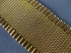 ANTIQUE WIDE & LONG 18KT ROSE GOLD CLASSIC WOVEN MESH HANDCRAFTED BRACELET #1556