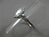 ESTATE WIDE .95CT DIAMOND MARQUISE 14K WHITE GOLD 3 STONE ENGAGEMENT RING #22182