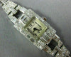 ANTIQUE LONGINES 3.44CT DIAMOND & SAPPHIRE PLATINUM & 14K WHITE GOLD WATCH 25285