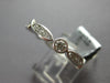 1.06CT DIAMOND 18KT WHITE GOLD ROUND FILIGREE ETERNITY WEDDING ANNIVERSARY RING