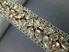 ESTATE LARGE 21.23CT WHITE & PINK DIAMOND 18K WHITE & ROSE GOLD TENNIS BRACELET