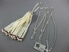 1.48CT DIAMOND & AAA RUBY & SOUTH SEA PEARL 18KT WHITE GOLD CHANDELIER NECKLACE