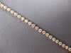 ESTATE 1.0CT DIAMOND 14KT YELLOW GOLD 3D CLASSIC 2MM LOVE TENNIS BRACELET