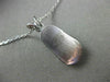 ESTATE .25CT DIAMOND 14KT WHITE GOLD HANDCRAFTED BABY SHOE PENDANT CHARM #20882