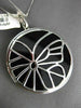 ESTATE MASSIVE 20.14CT ONYX & DIAMOND 18KT WHITE & BLACK GOLD CIRCULAR PENDANT