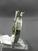 ESTATE .77CT DIAMOND 14KT WHITE GOLD 3D ROUND SEMI MOUNT ENGAGEMENT RING #9885