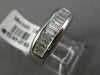 ESTATE 1.04CT BAGUETTE DIAMOND 14KT WHITE GOLD CLASSIC WEDDING ANNIVERSARY RING