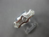 1.12CT DIAMOND 14KT WHITE GOLD 3D CHANNEL SEMI BEZEL WEDDING ANNIVERSARY RING