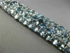 ESTATE MASSIVE 70.37CT AQUAMARINE 18KT WHITE GOLD MULTI SHAPE COCKTAIL BRACELET
