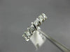 ESTATE .29CT DIAMOND 14KT WHITE GOLD CLASSIC SIX STONE ANNIVERSARY RING #20169