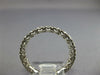 .93CT DIAMOND 18KT WHITE GOLD 3D ROUND MULTI HEART 3/4 ETERNITY ANNIVERSARY RING