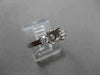ESTATE .25CT DIAMOND 14KT WHITE GOLD 3 STONE SEMI MOUNT ENGAGEMENT RING #18591