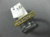 .32CT DIAMOND 14KT YELLOW GOLD 3D SEMI ETERNITY ROPE FILIGREE ANNIVERSARY RING
