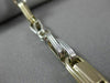 ESTATE LARGE & LONG 14KT 2TONE GOLD SOLID FANCY LINK ITALIAN MEN BRACELET #22867
