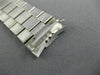 ESTATE LONG 8.0CT DIAMOND 18KT WHITE GOLD 3D ITALIAN DIAMOND MENS WATCH BAND