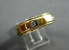 ESTATE .25CT DIAMOND ETOILE ETERNITY 14KT YELLOW GOLD RING STUNNING!!!  #10885