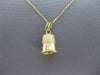 ESTATE 14KT YELLOW GOLD 3D CLASSIC SEWING THIMBLE CHARM PENDANT #25062