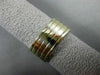 ANTIQUE WIDE 1.20CT DIAMOND 14KT YELLOW GOLD 3D X LOVE ANNIVERSARY RING #20381