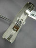 ESTATE LARGE .68CT DIAMOND 18KT GOLD & STAINLESS STEEL 3D FLOWER BANGLE BRACELET