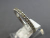 1.10CT DIAMOND 14KT WHITE GOLD 2MM ETERNITY COMFORT FIT WEDDING ANNIVERSARY RING