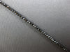 ESTATE 7.34CT BLACK DIAMOND 14KT WHITE GOLD 3D CLASSIC ETERNITY TENNIS BRACELET